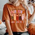 Delivering The Cutest Pumpkins Labor & Delivery Nurse Fall Women's Oversized Comfort T-shirt Yam