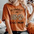 Hr Generalist And Dog Mom Daisy Cute Women's Oversized Comfort T-shirt Yam