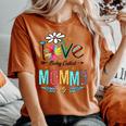 I Love Being Called Mommy Mom Daisy Flower Cute Women's Oversized Comfort T-shirt Yam