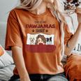This Is My Pawjamas Mother's Day For Dog Mom Women's Oversized Comfort T-shirt Yam