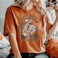 Save A Horse Ride A Cowboy Bull Western For Women's Oversized Comfort T-shirt Yam
