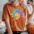 Unity Day Orange Anti Bullying Be Kind Kindness Tie Dye Women's Oversized Comfort T-shirt Yam