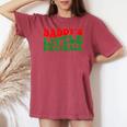 Daddy Little Meatball Groovy Italian Dad Women's Oversized Comfort T-shirt Chalky Mint