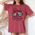 Girls Gone Cruising 2023 Girls Matching Cruise Squad Women's Oversized Comfort T-shirt Chalky Mint