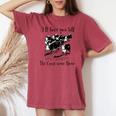 Ill Love You Till The Cows Come Home Country Farm Life Women's Oversized Comfort T-shirt Crimson