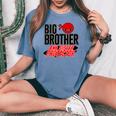 Cool Big Brother Aka Sister Protector Women's Oversized Comfort T-shirt Blue Jean