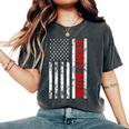 American Flag Army Mom Army Mother Women's Oversized Comfort T-Shirt Pepper