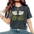 Boo Bees Couples Halloween Costume For Adult Her Women's Oversized Comfort T-Shirt Pepper