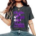 Chapter 60 Fabulous Since 1963 Purple 60Th Birthday Women's Oversized Comfort T-Shirt Pepper