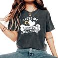 Huntaway Dog Huntaway Women's Oversized Comfort T-Shirt Pepper