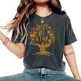 Just Be Kind Tree Antibullying Kindness Bully Women's Oversized Comfort T-shirt Pepper