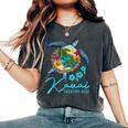 Kauai Sea Turtle Hawaiian Family Vacation 2023 Group Women's Oversized Comfort T-Shirt Pepper