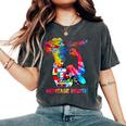 National Hispanic Heritage Month Latina Messy Bun Women's Oversized Comfort T-Shirt Pepper
