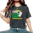 Team Chicken Curry Guyana And Trinidad Patriotic Cricket Women's Oversized Comfort T-Shirt Pepper