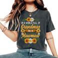 In A World Full Of Grandmas Be A Mawmaw Sunflower Women's Oversized Comfort T-shirt Pepper
