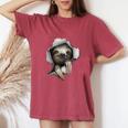 Sloth Cute Sloth Lazy Person Sloth Lover Sloth Women's Oversized Comfort T-Shirt Crimson