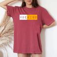 Hashtag Be Kind Unity Day Bekind Kindness Antibullying Women's Oversized Comfort T-shirt Crimson
