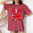 Loser Lover Drip Heart Red Matching Outfit Women Women's Oversized Comfort T-Shirt Crimson