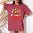 I Need Tacos And Horror Movies Horror Taco Halloween Halloween Women's Oversized Comfort T-Shirt Crimson