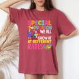 Paraeducator Paraprofessional Sped Teacher Special Education Women's Oversized Comfort T-Shirt Crimson