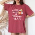 Raised On Sweet Tea And Mississippi Mud Pie T Women's Oversized Comfort T-Shirt Crimson