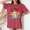 Spanish Alano Espanol Dog Mom Dad Clothing Women's Oversized Comfort T-Shirt Crimson