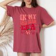 In My Sped Team Era Sped Squad Special Education Ed Teacher Women's Oversized Comfort T-Shirt Crimson