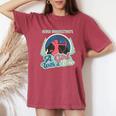 Never Underestimate A Girl With A Bow Archery Sagittarius Women's Oversized Comfort T-Shirt Crimson