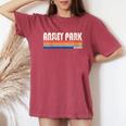 Vintage 70S 80S Style Ansley Park Atlanta Women's Oversized Comfort T-Shirt Crimson