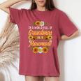 In A World Full Of Grandmas Be A Mawmaw Sunflower Women's Oversized Comfort T-shirt Crimson