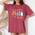 Wrapping Up The Best Christmas Packages Labor Delivery Nurse Women's Oversized Comfort T-Shirt Crimson
