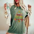 Our 2023 Matching Family Christmas Love My Family Christmas Women's Oversized Comfort T-Shirt Moss