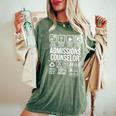 Admissions Counselor Job Profession Dw Women's Oversized Comfort T-Shirt Moss Admissions Counselor Job Profession Dw Women's Oversized Comfort T-Shirt Moss