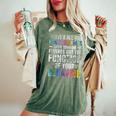 Behavior Therapist Fun And Games Behavior Analyst Therapist Women Oversized Print Comfort T-shirt Moss