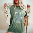 If Found Asleep Or Drunk Please Return To Cabin Cruise Women's Oversized Comfort T-Shirt Moss