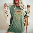 Funny 50 Years Old August 1973 Vintage Retro 50Th Birthday Women's Oversized Comfort T-Shirt Moss