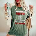 Isfj Introverts Unite Anti Social For Women Women's Oversized Comfort T-Shirt Moss