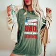 Horror Movie Quote For Your Horror Movie Dad Dad Women's Oversized Comfort T-Shirt Moss
