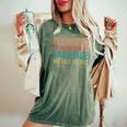It's Weird Being The Same Age As Old People Retro Women's Oversized Comfort T-Shirt Moss