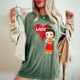 Laos Lao Laotian Proud Flag Traditional Dress Lao Sinh Girl Women's Oversized Comfort T-Shirt Moss