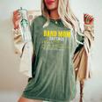 Marching Band Mom Sayings For Mothers Women's Oversized Comfort T-Shirt Moss