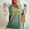 Michigan Vs All Y'all For Everyone Women's Oversized Comfort T-Shirt Moss