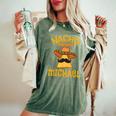 Nacho Average Michael Personalized Name Funny Taco Women Oversized Print Comfort T-shirt Moss