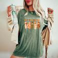 Nicu Nurse Halloween Cutest Pumpkins Mother Baby Nurse Fall Women's Oversized Comfort T-Shirt Moss