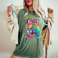 Hispanic Heritage Month Hispanic Girls Inspired Women's Oversized Comfort T-Shirt Moss
