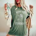 Rideem Cowboy Vintage Cowgirl Womans Country Horse Riding Women's Oversized Comfort T-shirt Moss