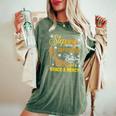 Stepping Into My September Birthday With Gods Grace Mercy Women's Oversized Comfort T-Shirt Moss