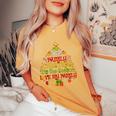 Our 2023 Matching Family Christmas Love My Family Christmas Women's Oversized Comfort T-Shirt Mustard