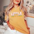 Big Little Sorority Sister Reveal Week Women's Oversized Comfort T-Shirt Mustard