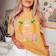 Carrots Bunny Face Will Trade Wife For Easter Candy Eggs Women's Oversized Comfort T-Shirt Mustard